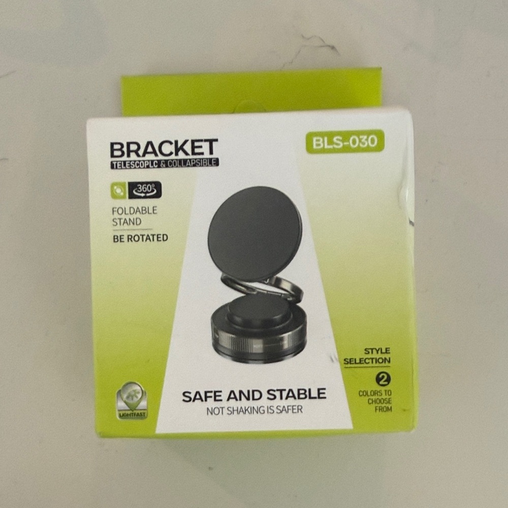 Black Telescopic suction cup Phone Stand mount brand new